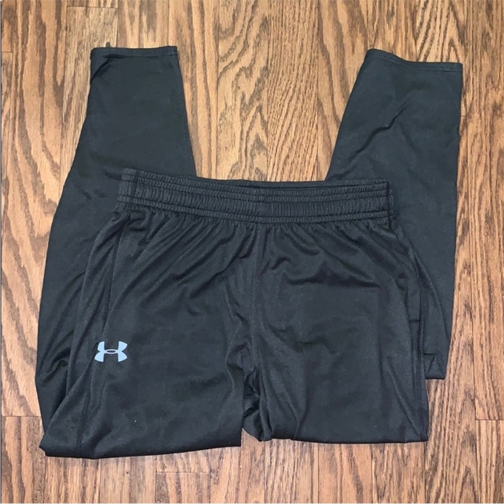 NWOT Under Armour Black Track Loose Fit Pants